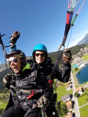 Tandemflug Davos